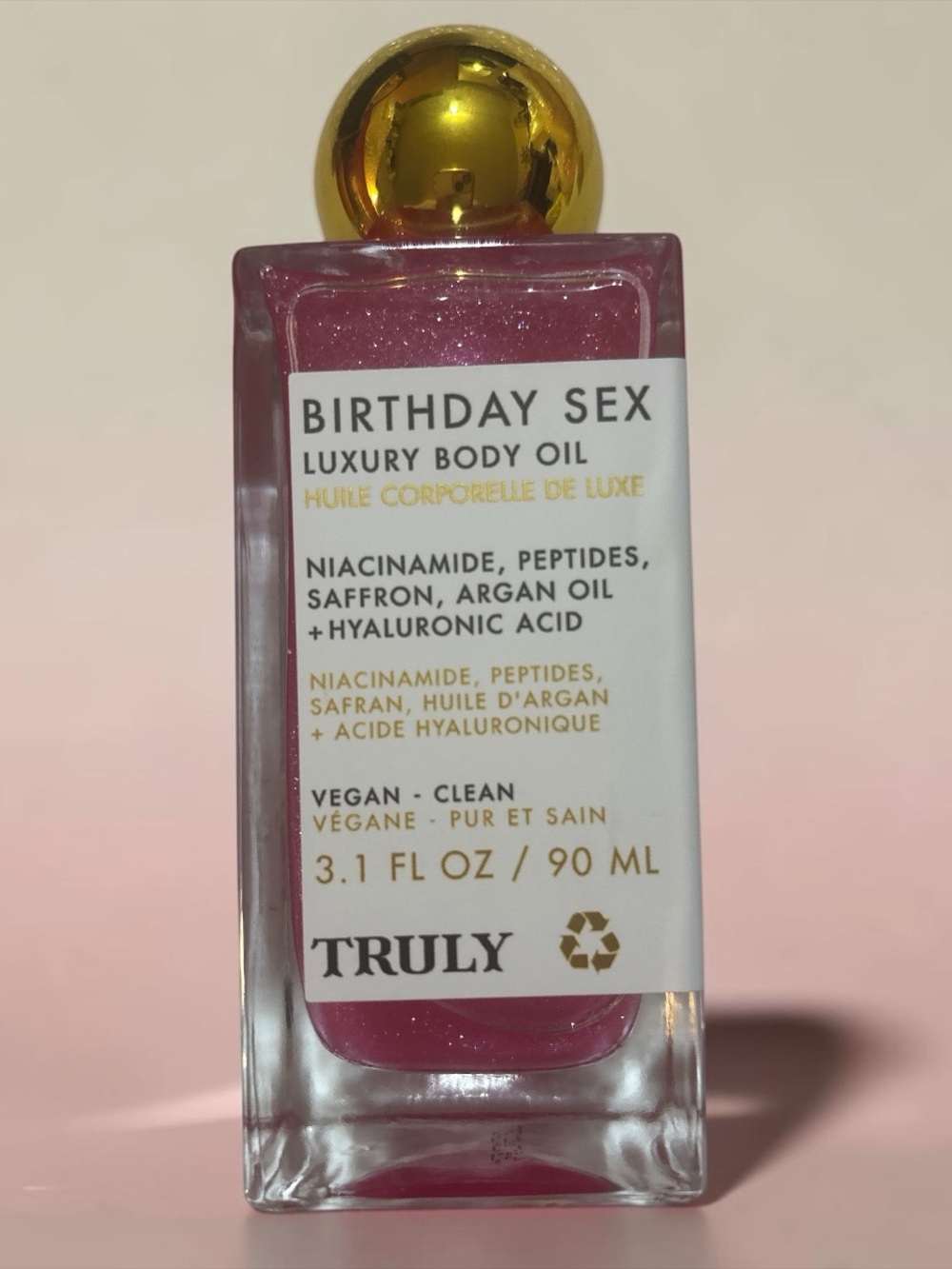 NEW!  TRULY Birthday Sex Luxury Body Oil —90ml